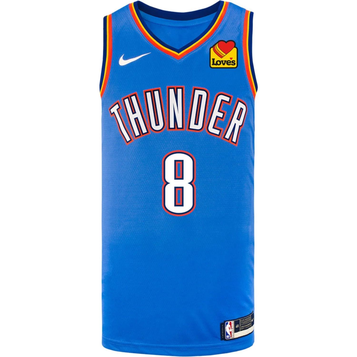 OKLAHOMA CITY THUNDER JALEN WILLIAMS ICON SWINGMAN JERSEY - 2025-26 - Image 3