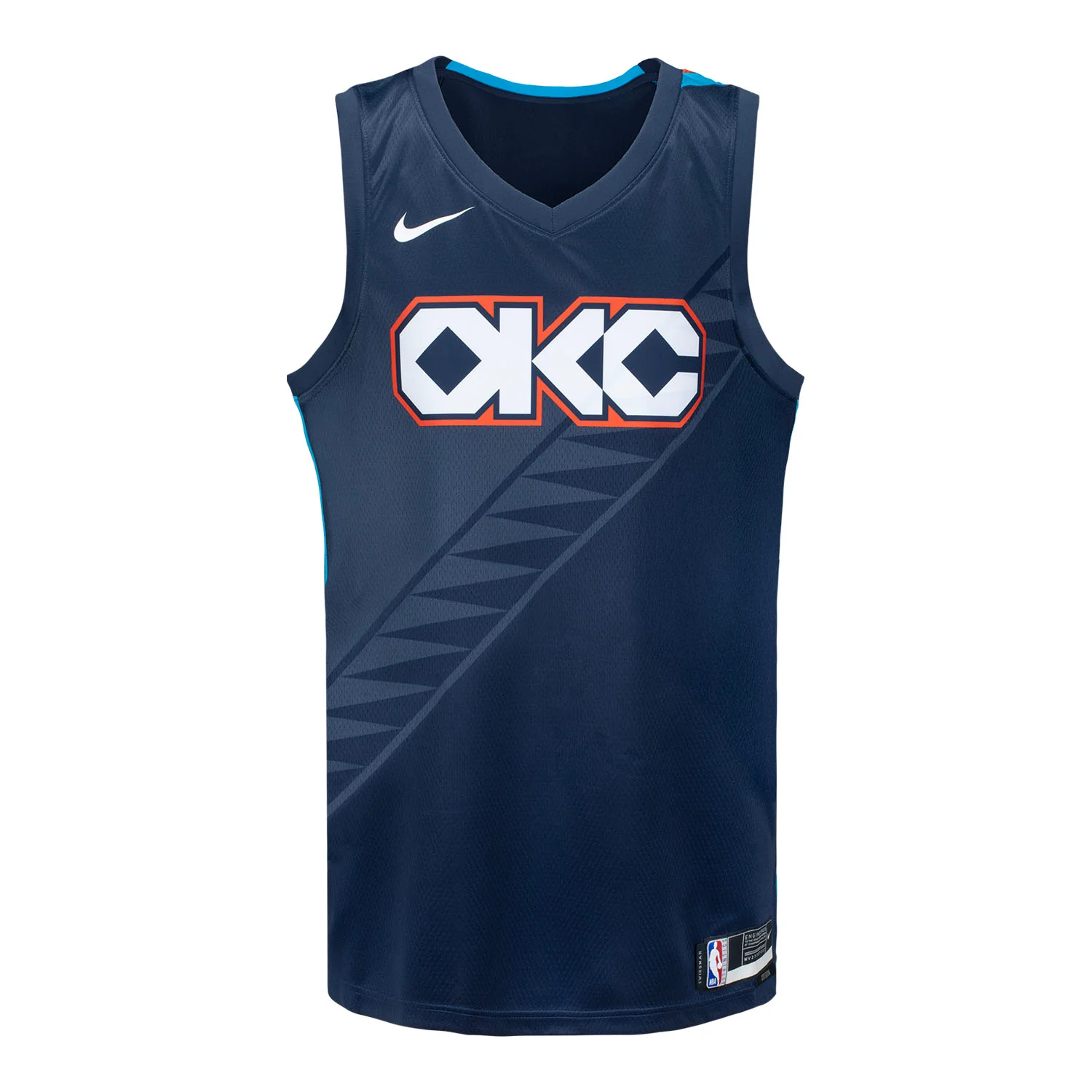 2025-26 OKLAHOMA CITY THUNDER CUSTOM CITY EDITION SWINGMAN JERSEY - Image 3