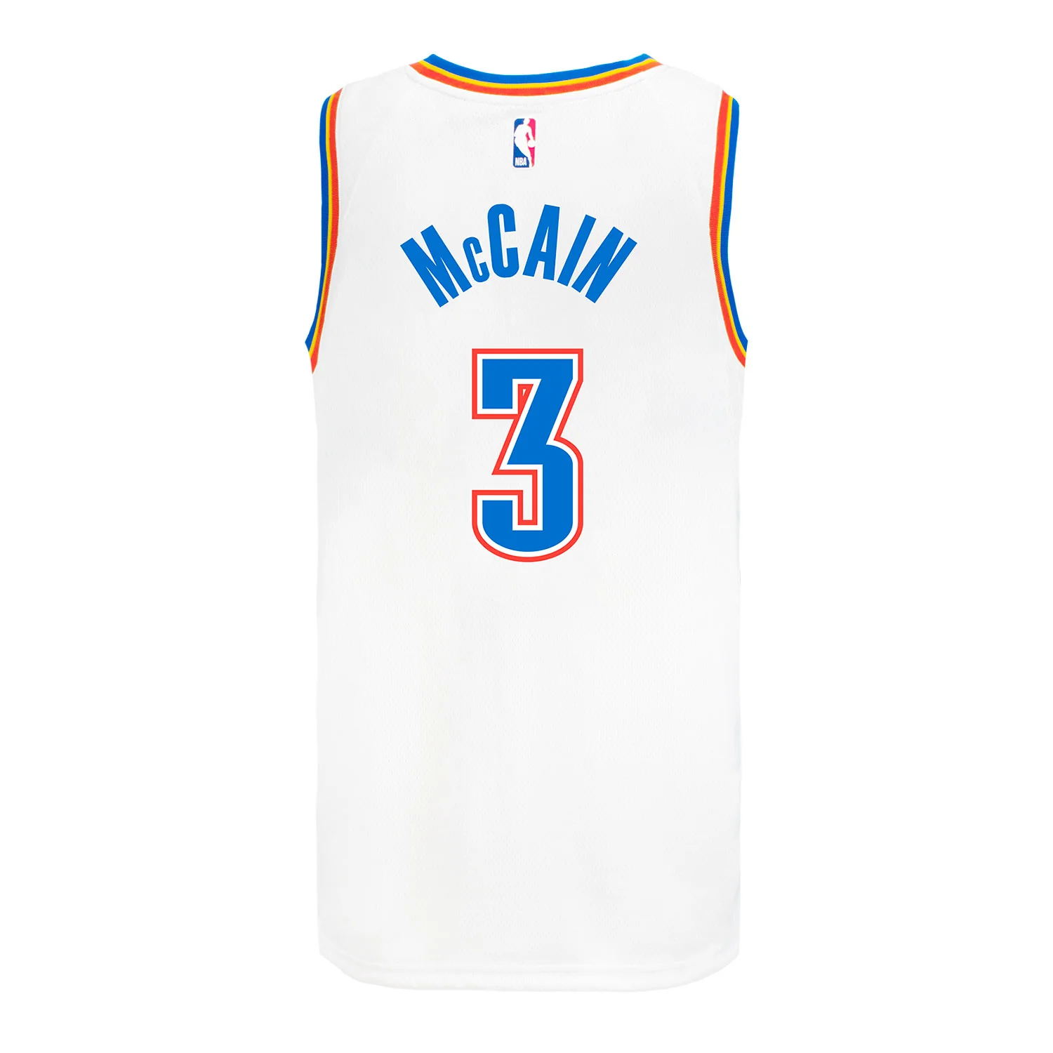 YOUTH OKLAHOMA CITY THUNDER JARED McCAIN ASSOCIATION SWINGMAN JERSEY - 2025-26