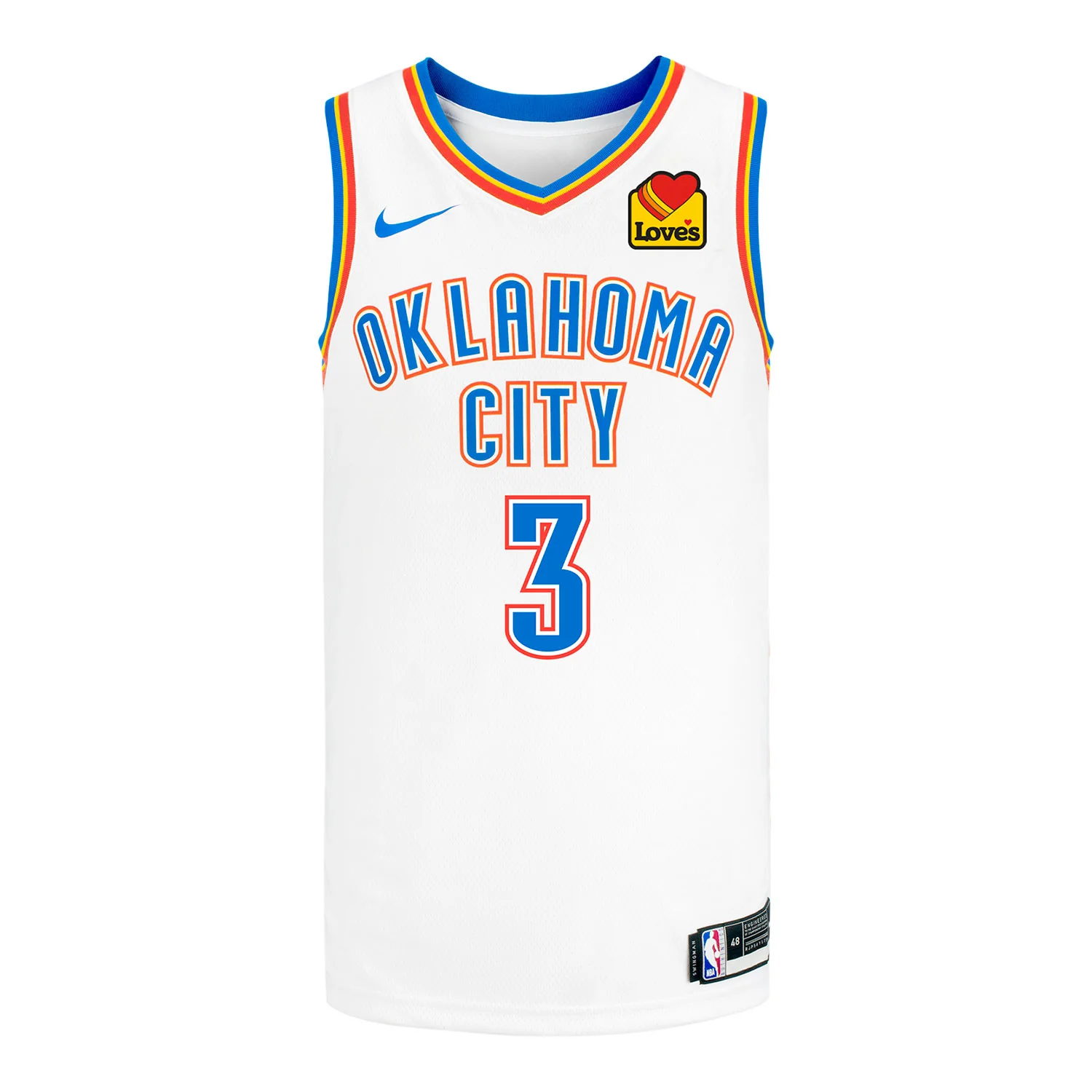 YOUTH OKLAHOMA CITY THUNDER JARED McCAIN ASSOCIATION SWINGMAN JERSEY - 2025-26 - Image 2