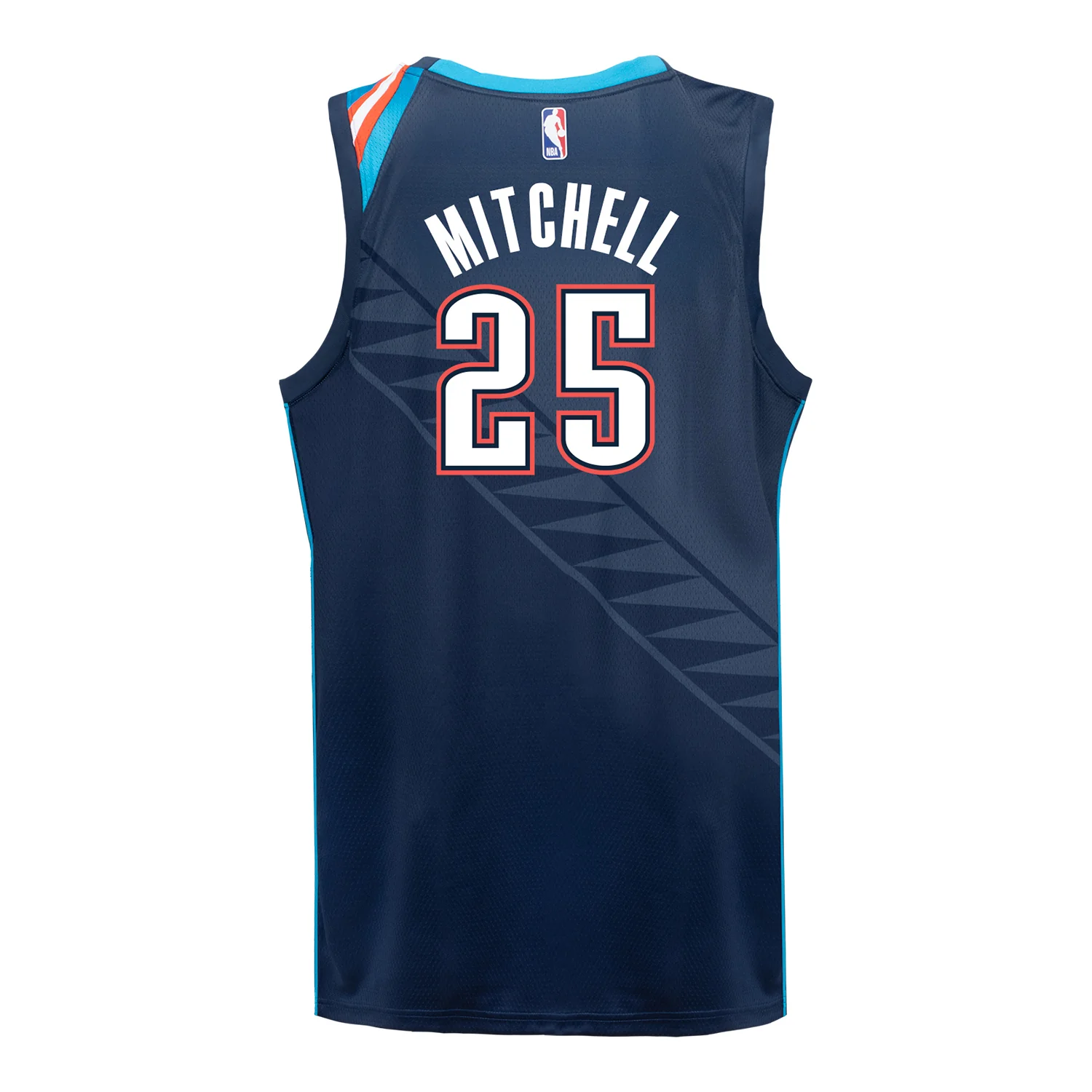 YOUTH 2025-26 OKLAHOMA CITY THUNDER AJAY MITCHELL CITY EDITION SWINGMAN JERSEY