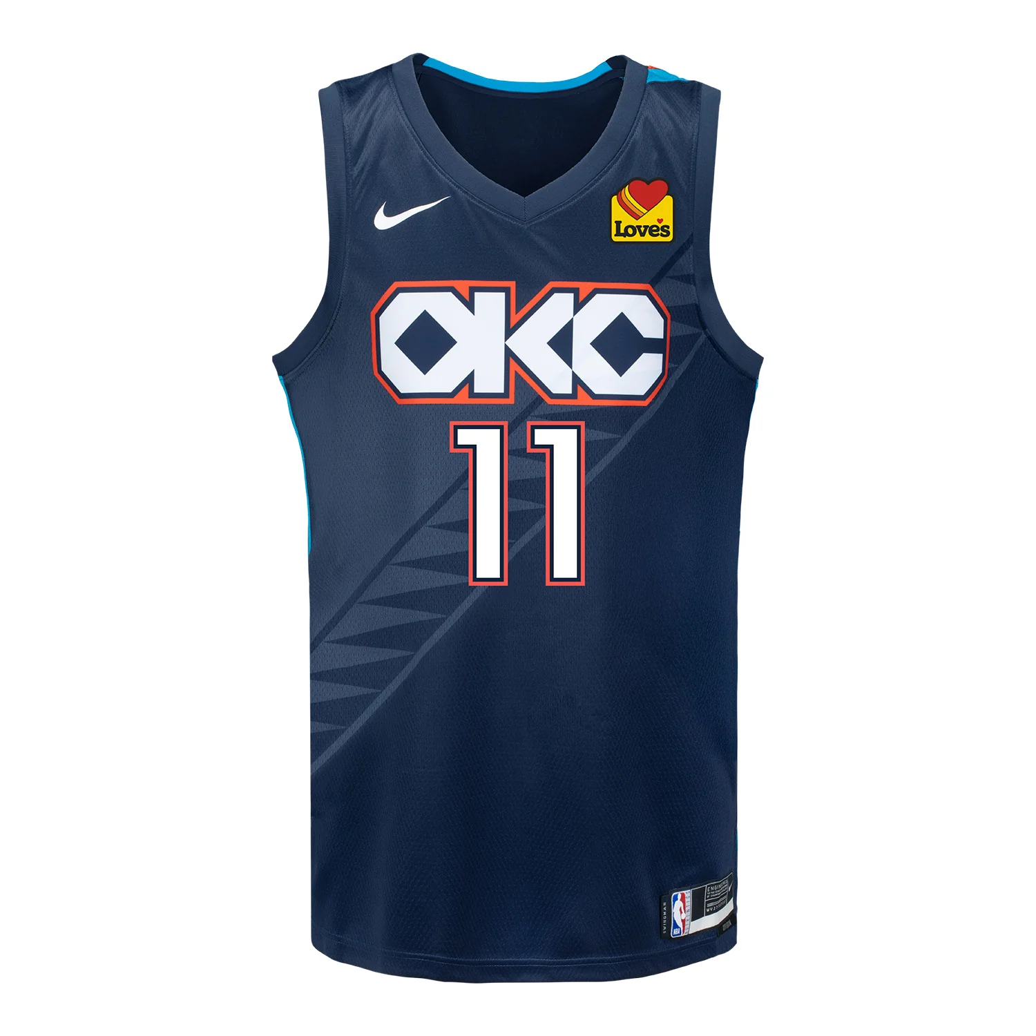YOUTH 2025-26 OKLAHOMA CITY THUNDER ISAIAH JOE CITY EDITION SWINGMAN JERSEY - Image 2