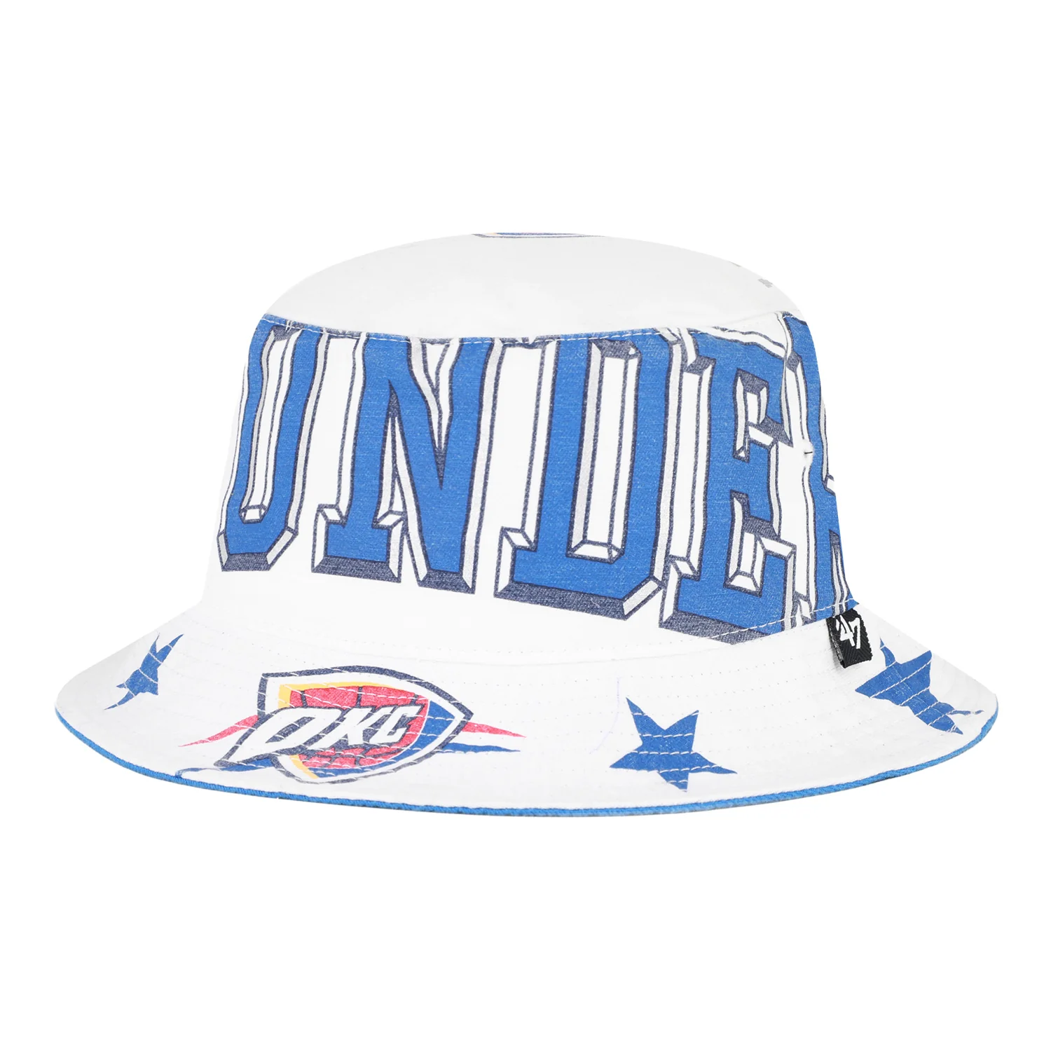 Ladies OKC Thunder 47 Brand Energize Bucket Hat - Image 3