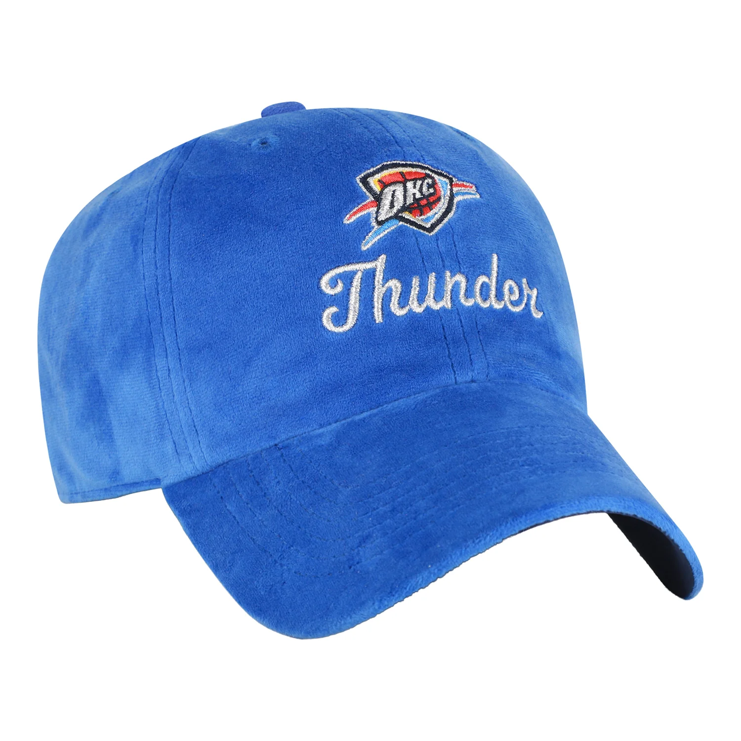 Ladies OKC Thunder 47 Brand Mirco Spirited Clean Up Hat - Image 4