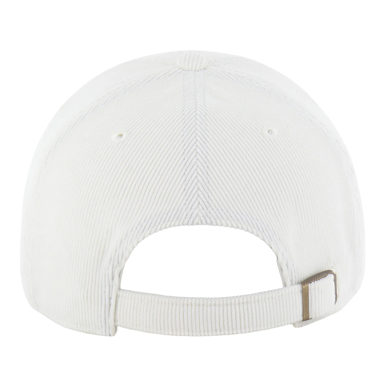 Ladies OKC Thunder 47 Brand Micro Wordmark Corduroy Clean Up Hat - Image 3