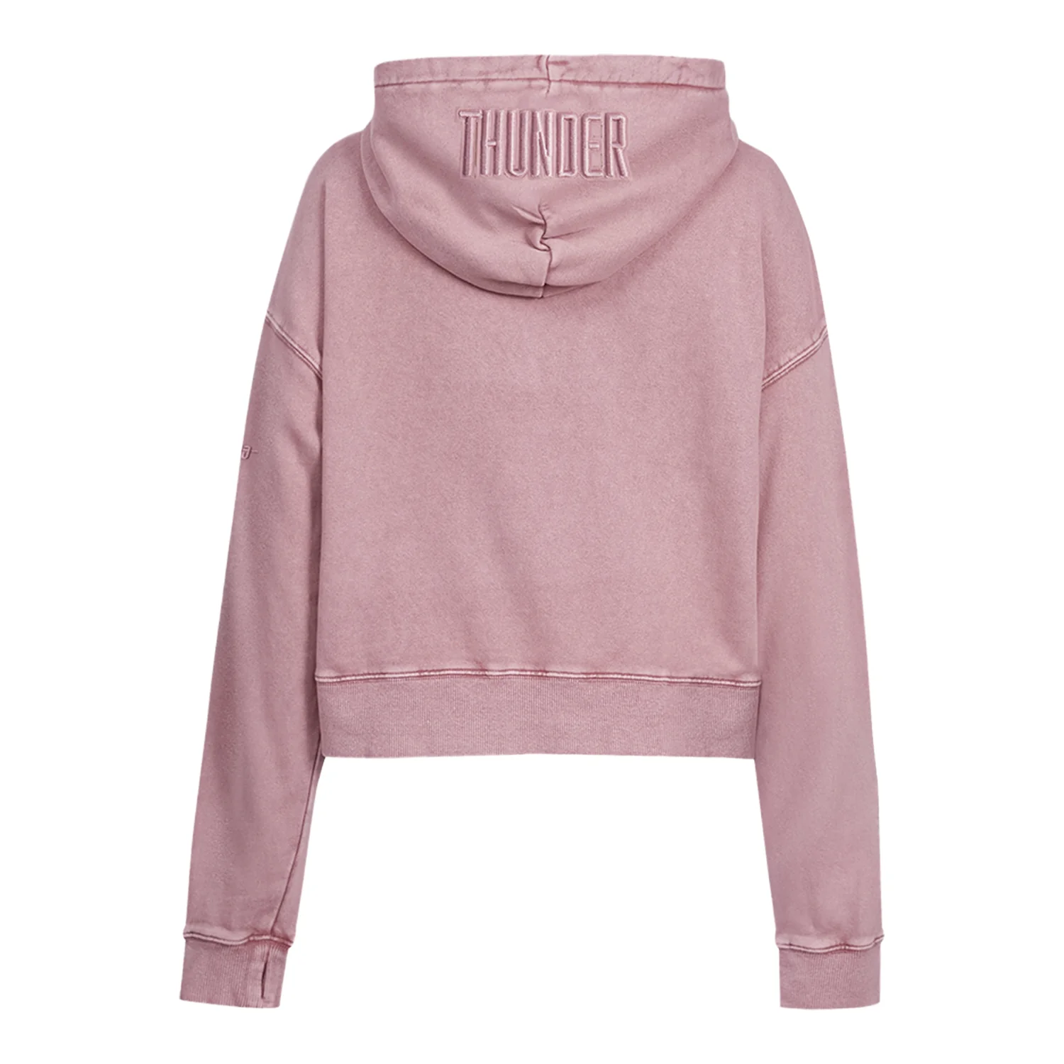 Ladies Oklahoma City Thunder Enzyme Washed Sweatshirt - Image 3