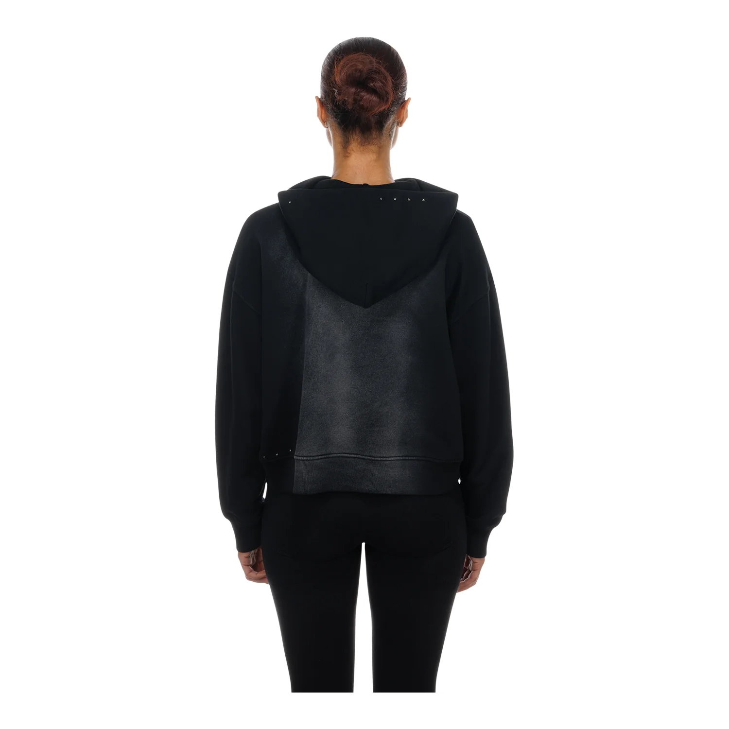Ladies OKC Thunder New Era Boxy Mineral Wash Sweatshirt - Image 2