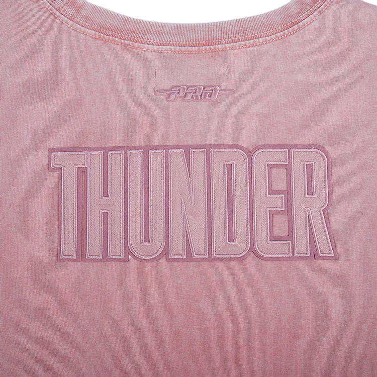 Ladies Oklahoma City Thunder Enzyme Washed T-Shirt - Image 6