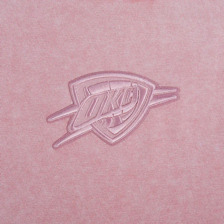 Ladies Oklahoma City Thunder Enzyme Washed T-Shirt - Image 7