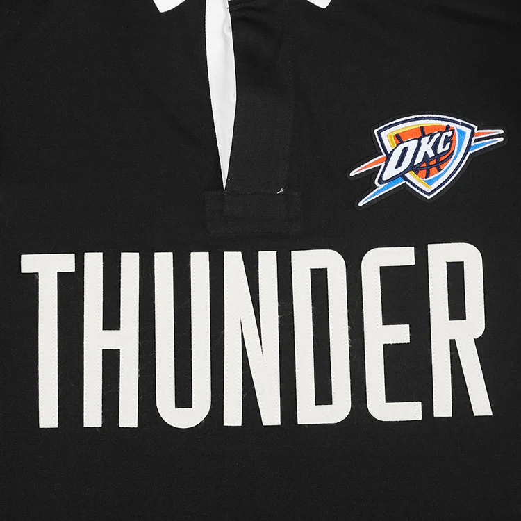 OKC THUNDER PRO STANDARD MODERN ORIGINALS RUGBY POLO - Image 6