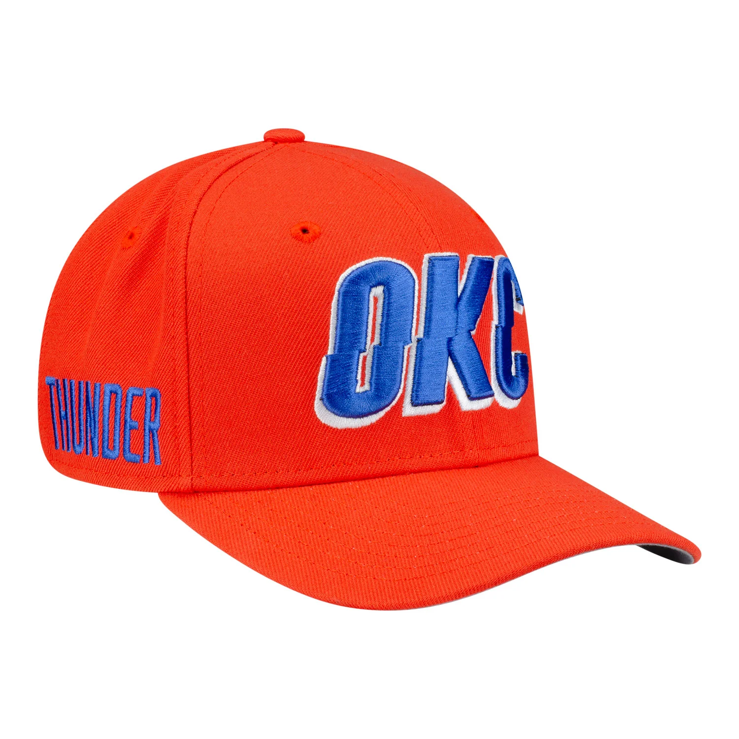 OKLAHOMA CITY THUNDER NEW ERA 970 STRETCH SNAP STATEMENT SNAPBACK - Image 2
