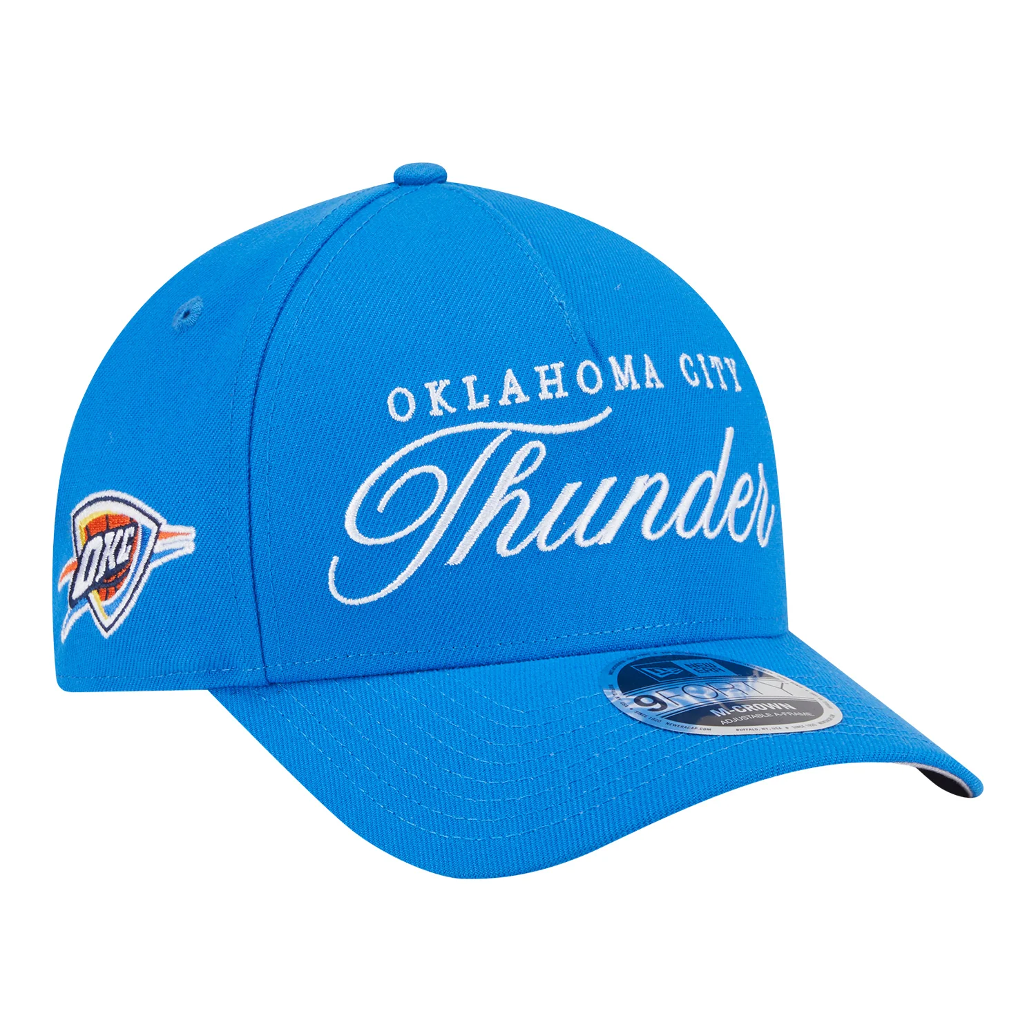 OKC THUNDER NEW ERA 2025 DRAFT 940MC SNAPBACK - Image 4