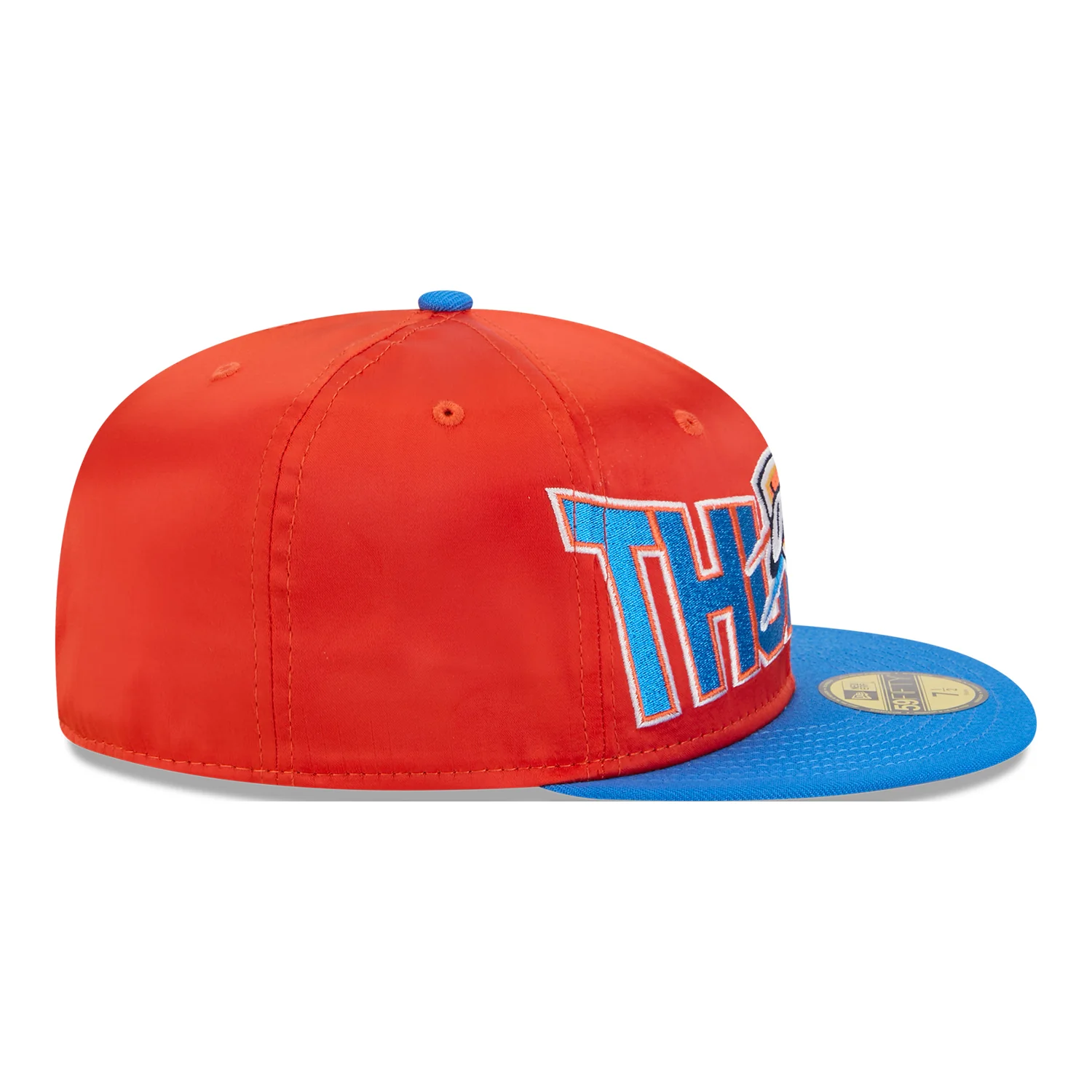 OKC THUNDER NEW ERA SATIN 5950 FITTED HAT - Image 7