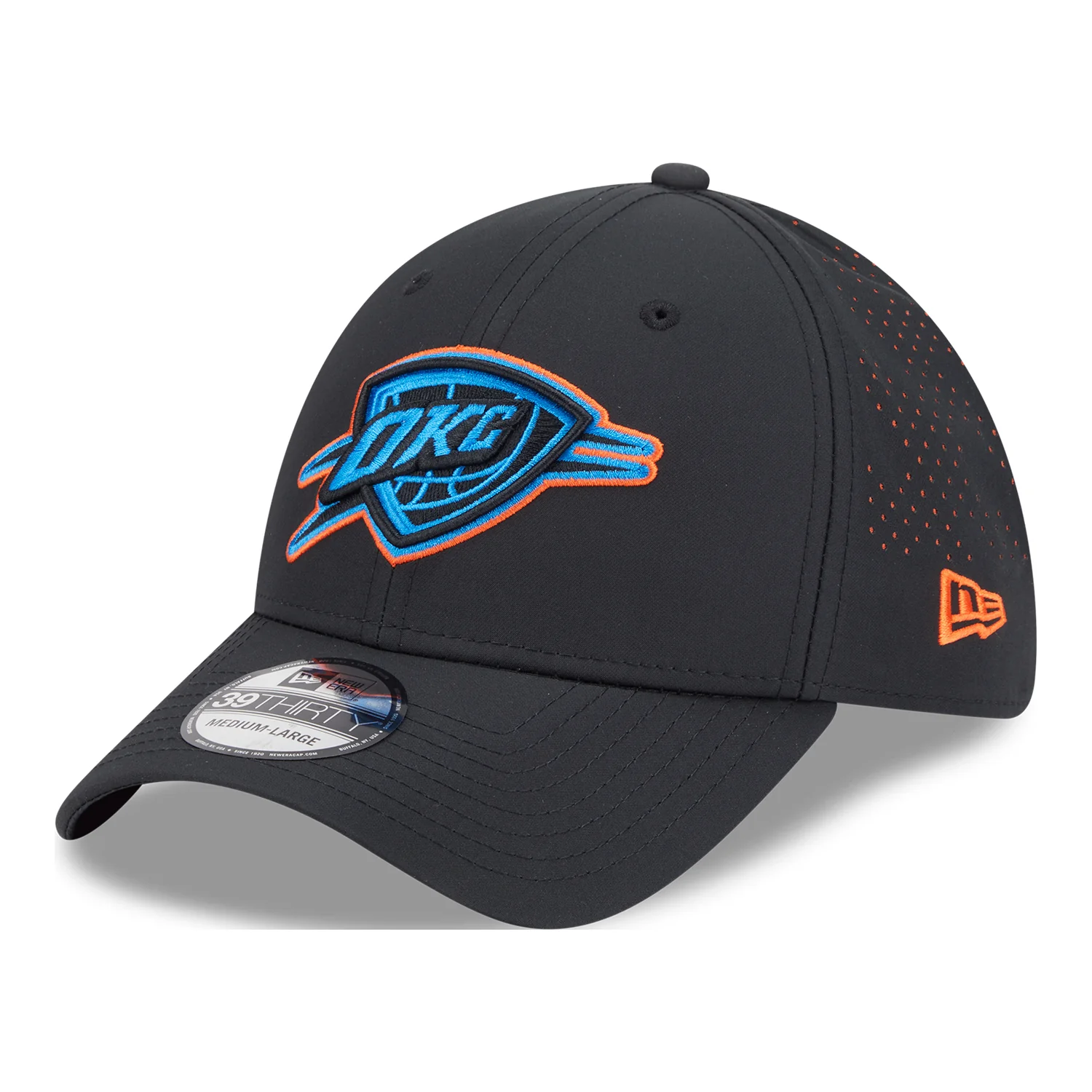 OKC THUNDER NEW ERA 3930 NIGHT MESH FLEX-FIT