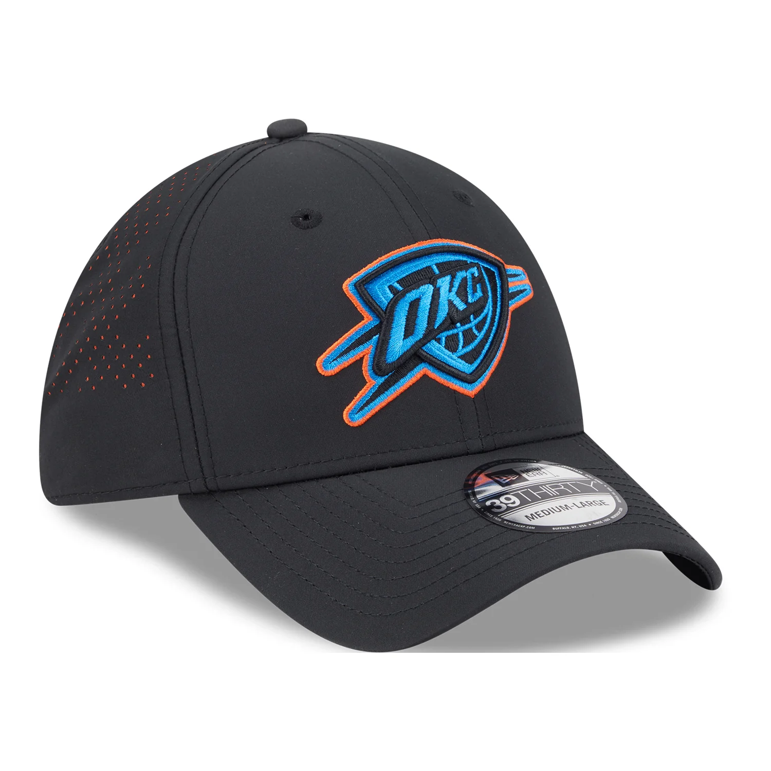 OKC THUNDER NEW ERA 3930 NIGHT MESH FLEX-FIT - Image 4