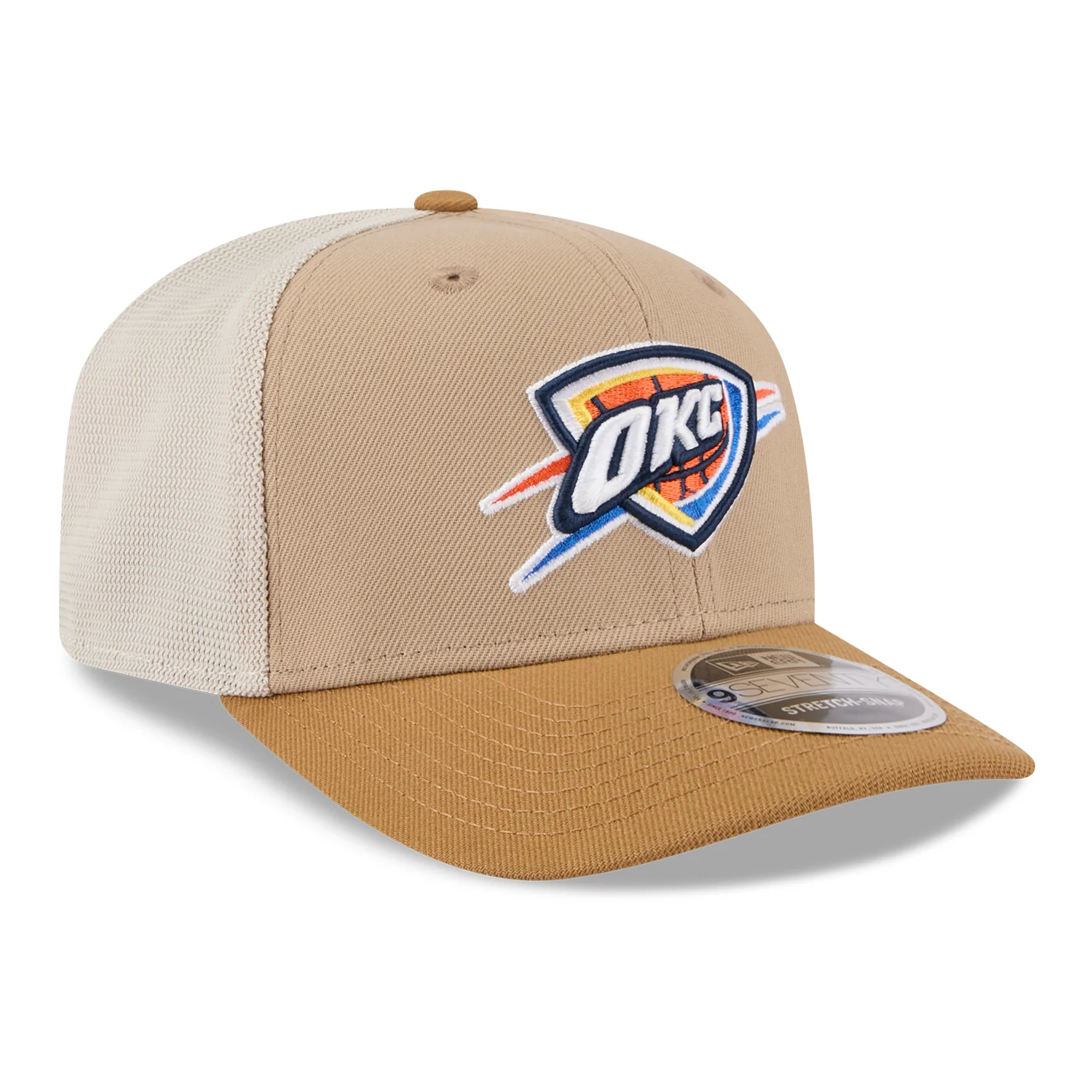 OKC THUNDER NEW ERA 970SS TRUCKER TWO-TONE HAT - Image 4