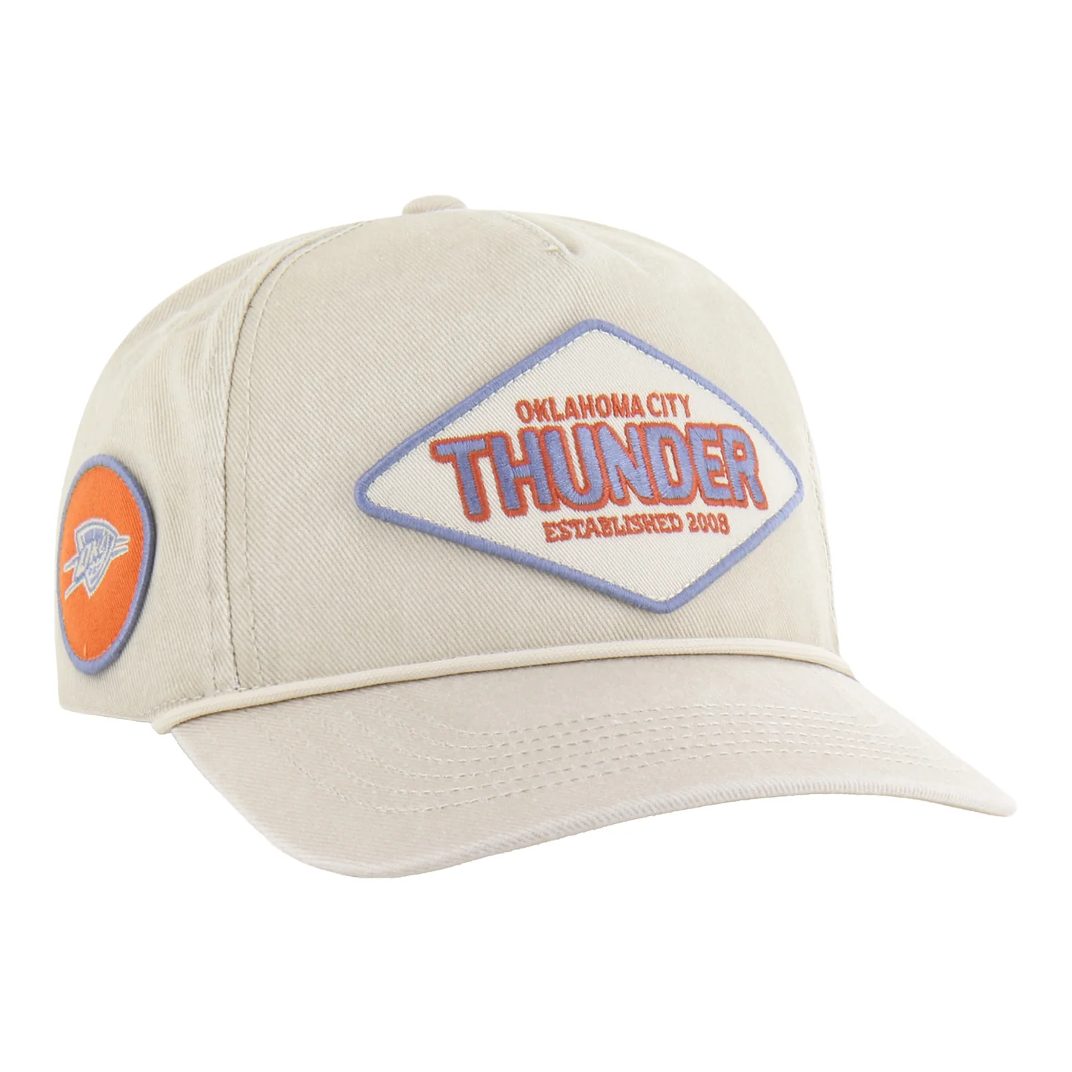 OKC THUNDER 47 BRAND HITCH RF ROPE SNAPBACK - Image 3