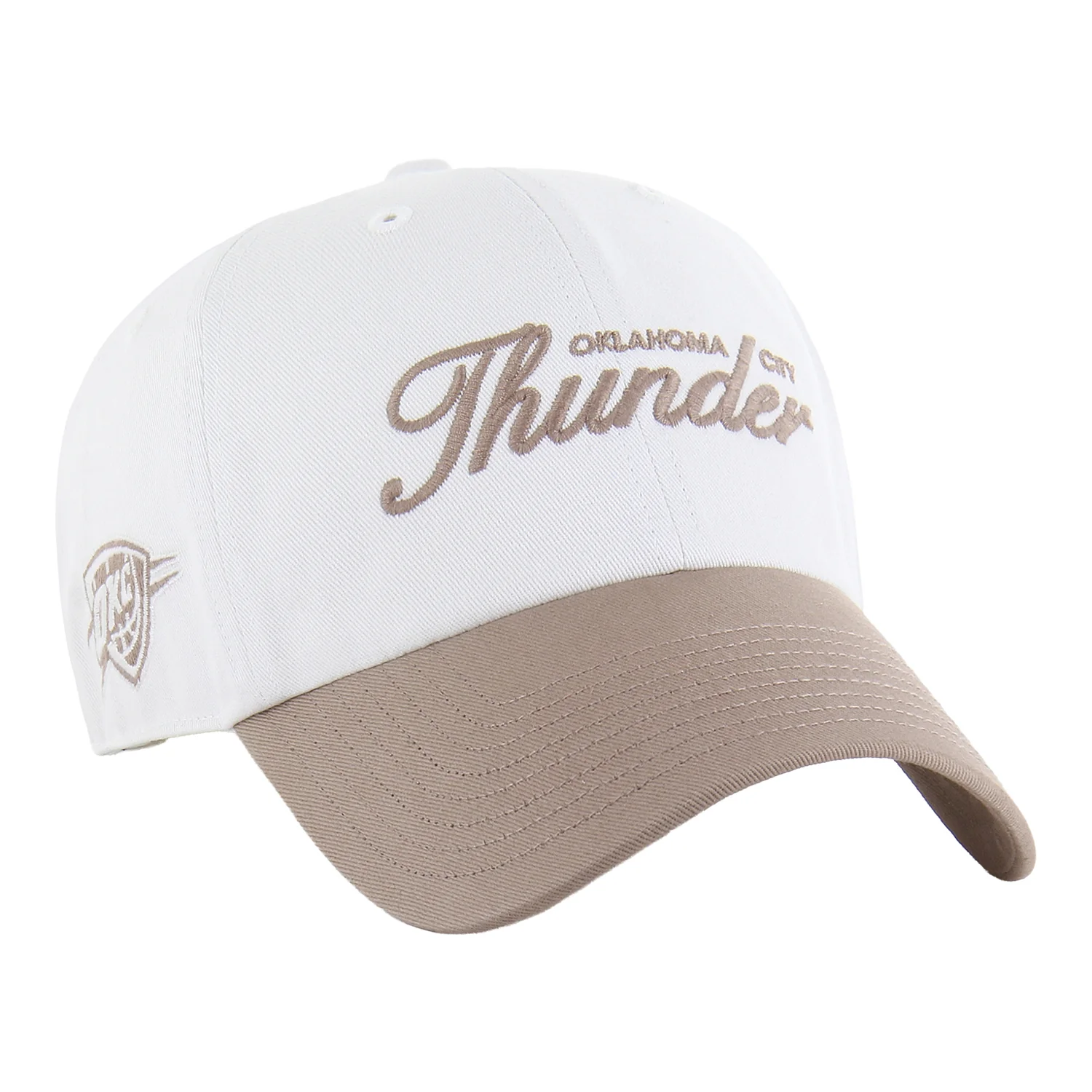 OKC THUNDER 47 BRAND FOUNDATION BROWN TWO-TONE CLEAN UP - Image 3
