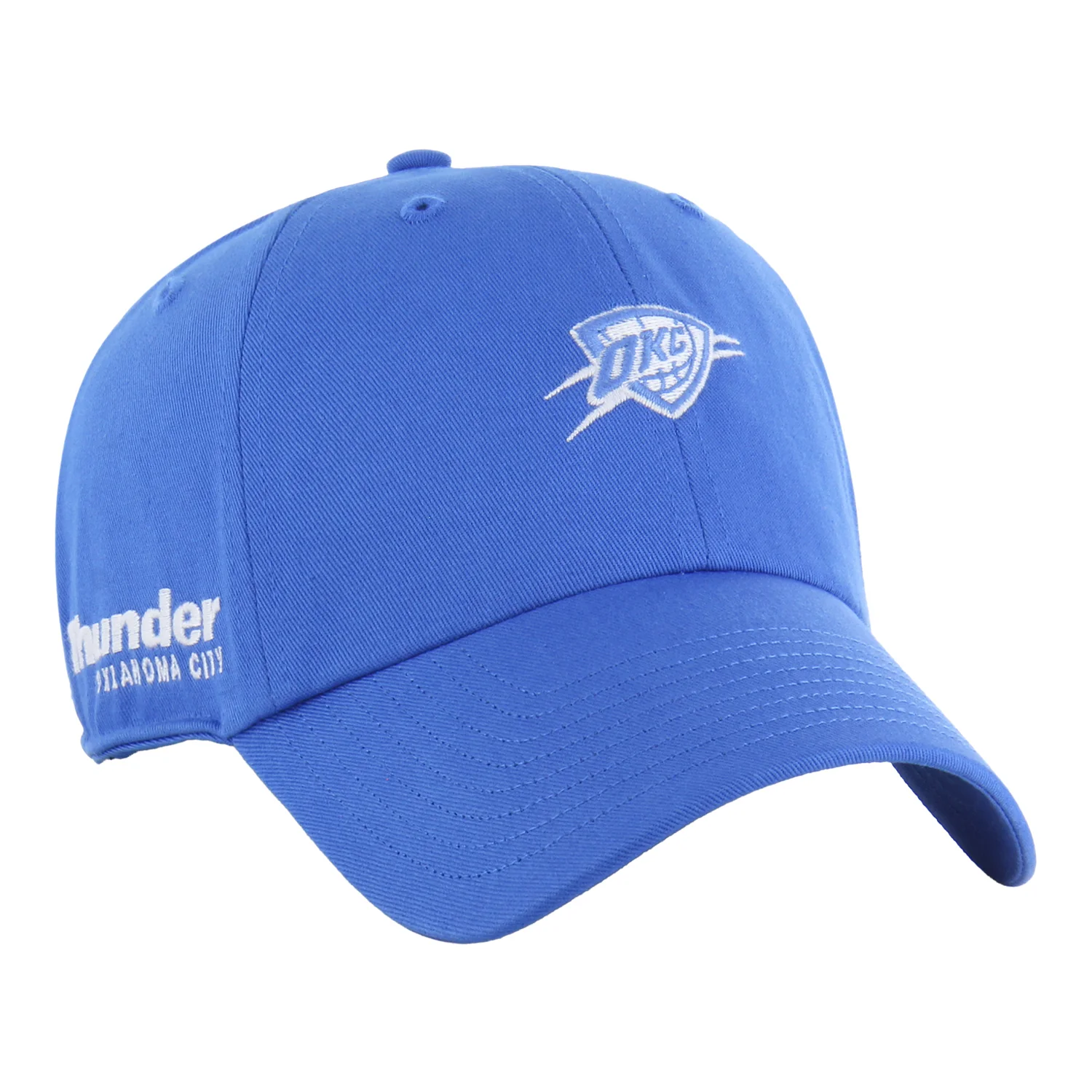 OKC THUNDER 47 BRAND CLEAN UP BLUE FOUNDATION HAT - Image 3