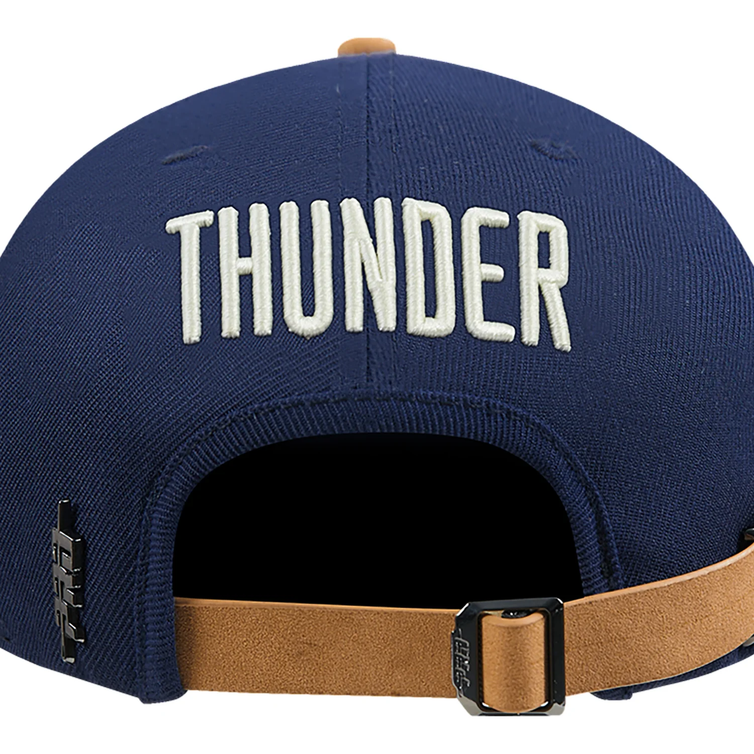 OKC THUNDER PRO STANDARD SUEDE PRO PINCH NAVY SNAPBACK - Image 3