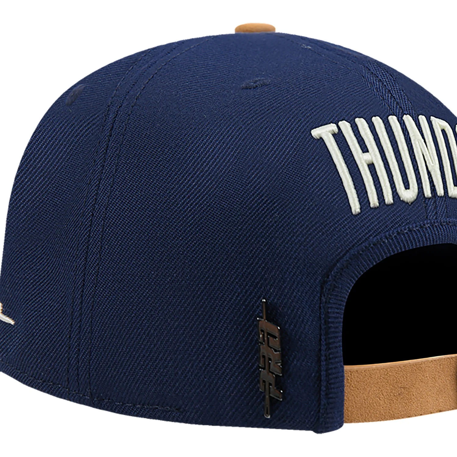 OKC THUNDER PRO STANDARD SUEDE PRO PINCH NAVY SNAPBACK - Image 5
