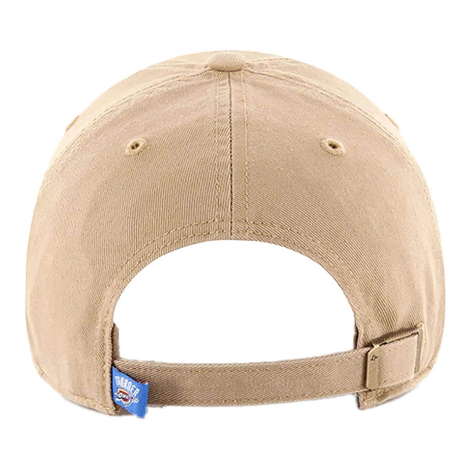 OKC THUNDER 47 BRAND KHAKI CLEAN UP ADJUSTABLE HAT - Image 2