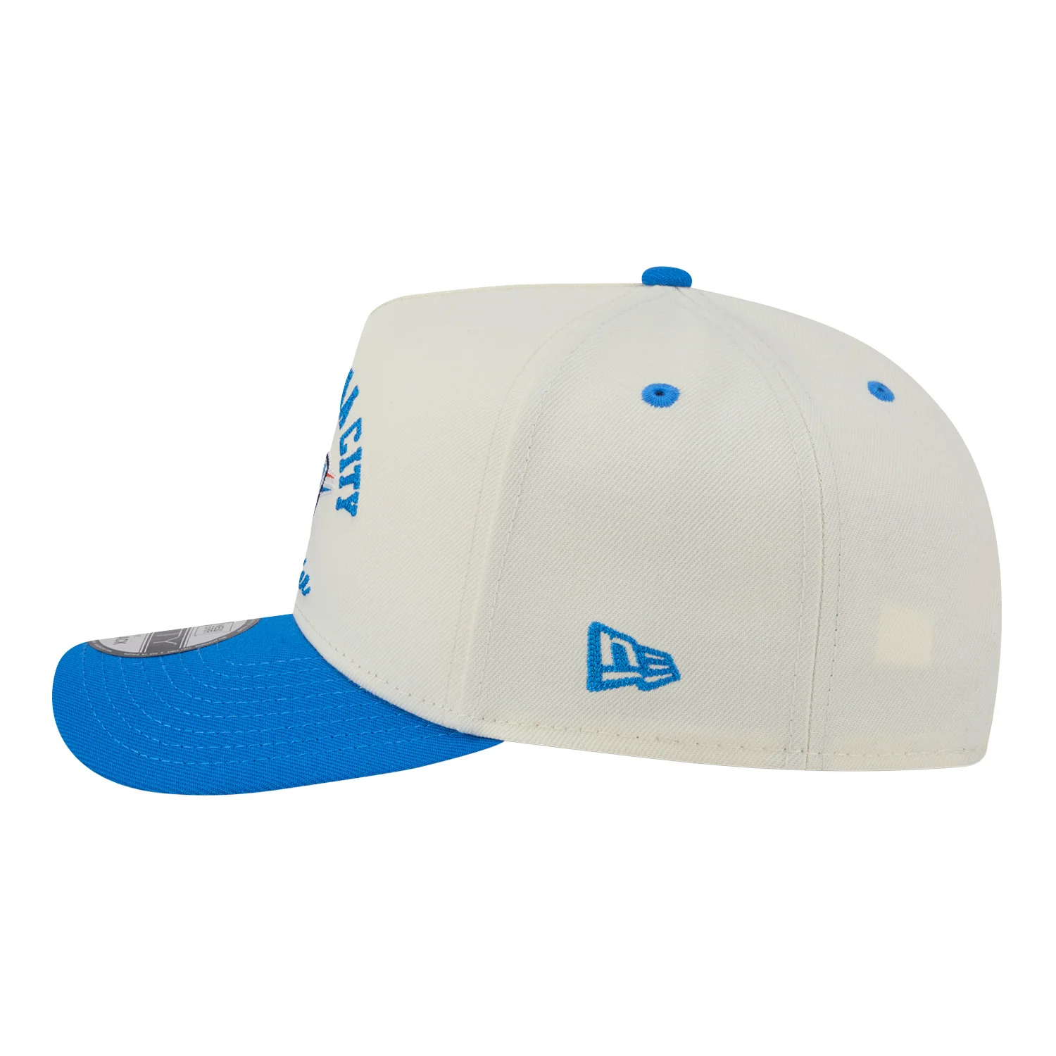 OKC Thunder New Era 9Fifty A-Frame Arched Snap Hat - Image 7