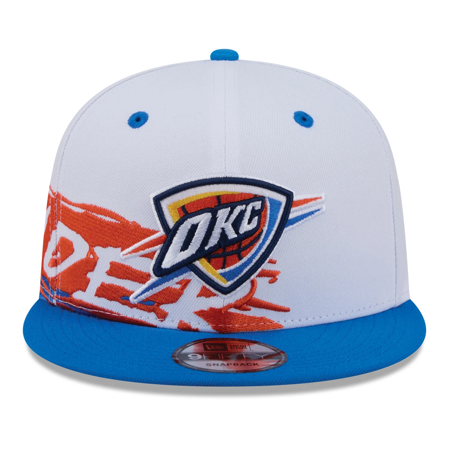 OKC Thunder New Era 9Fifty Swept Snap Hat - Image 6