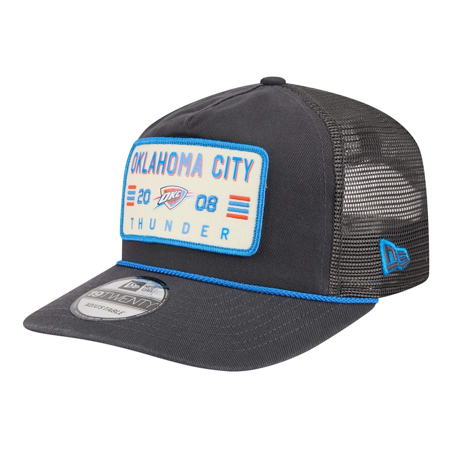 OKC Thunder New Era 19Twenty Washed Rope Snapback Hat