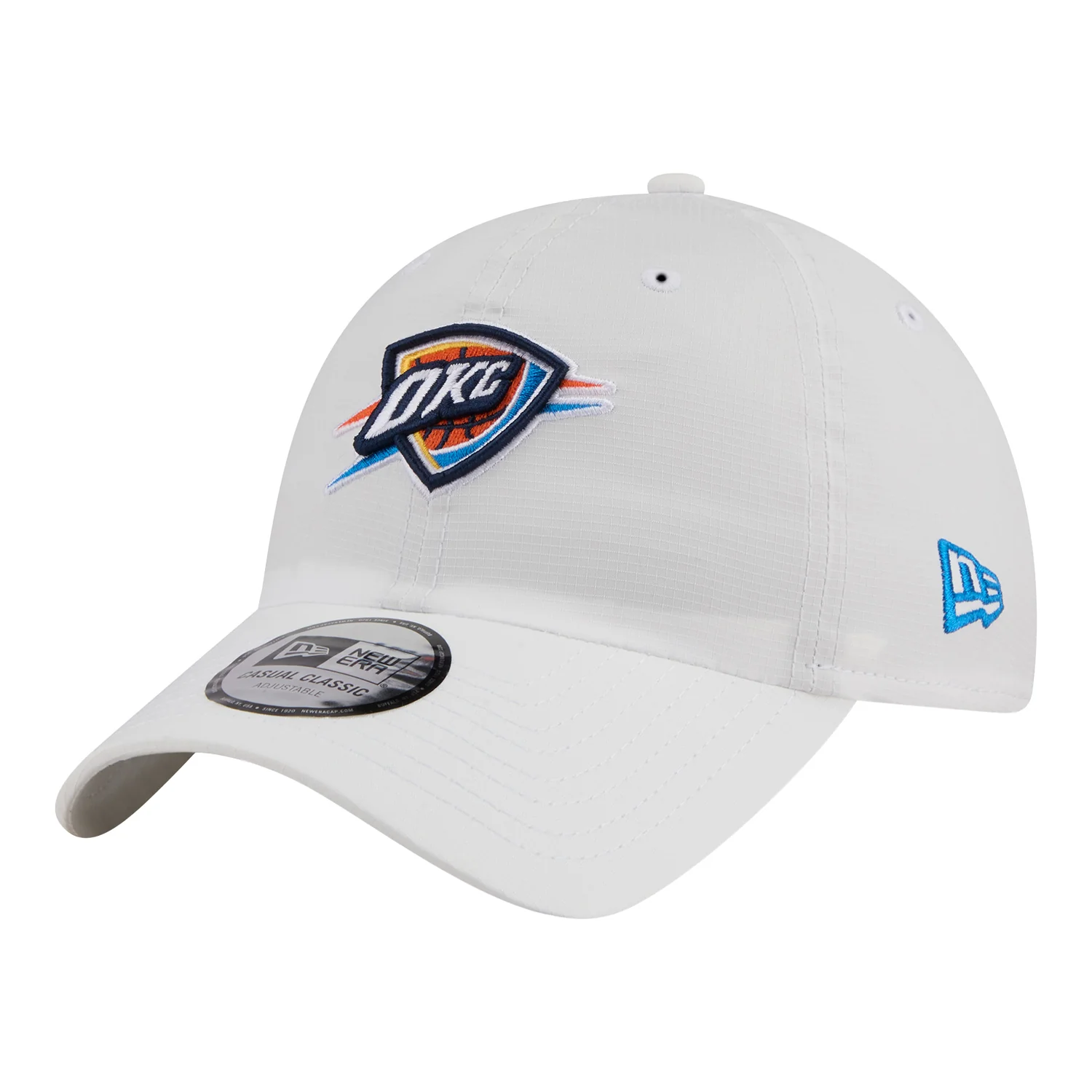 OKC Thunder New Era Casual Classic Ripstop Adjustable Hat