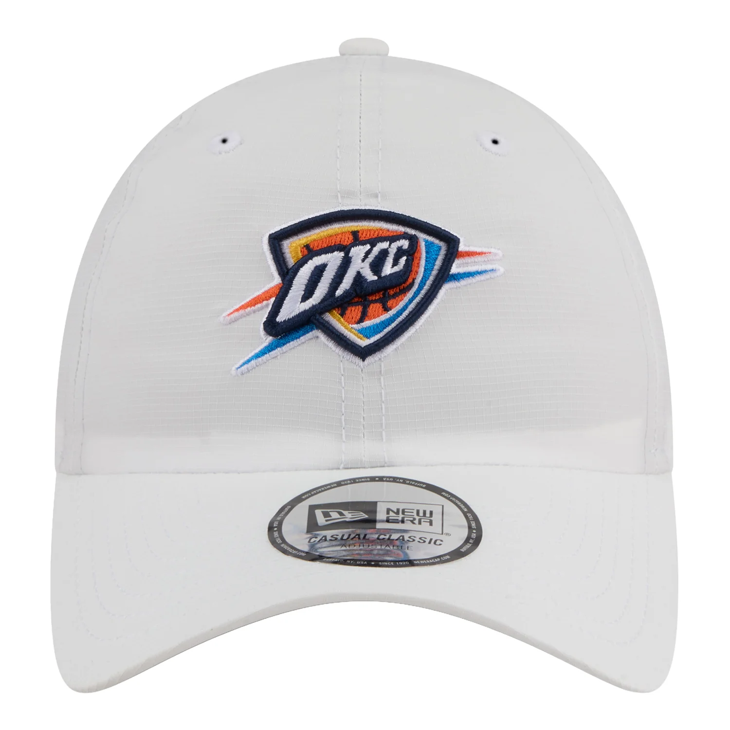 OKC Thunder New Era Casual Classic Ripstop Adjustable Hat - Image 6