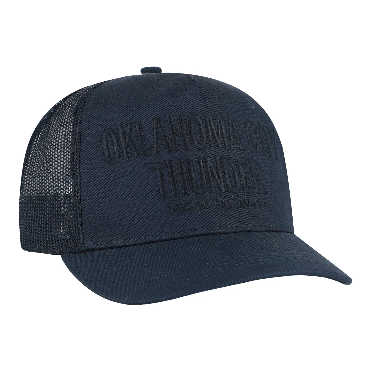 OKC Thunder 47 Brand Contemporary Tonal Trucker Hitch Hat - Image 3