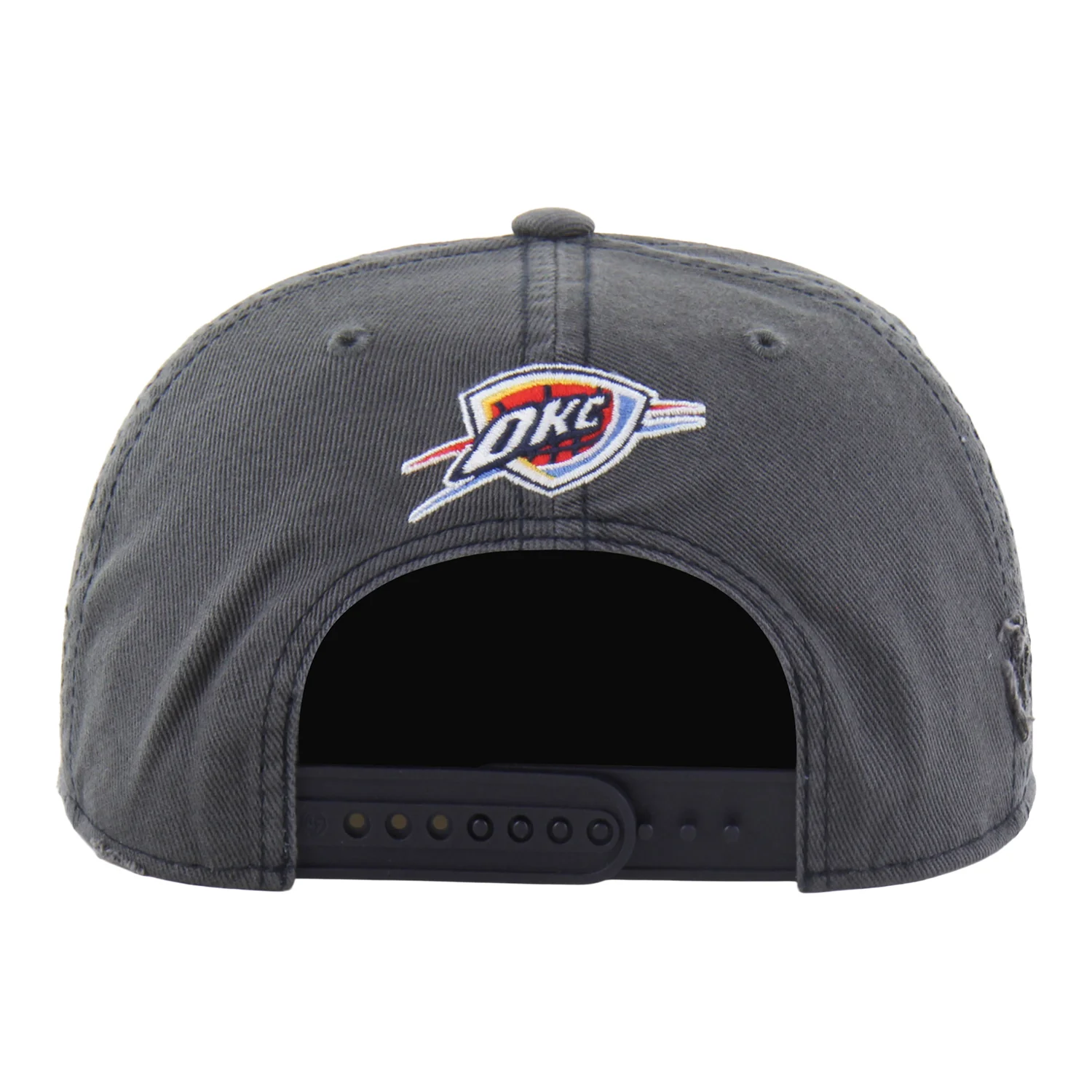 OKC Thunder 47 Brand Cragged Captain Snapback Hat - Image 2