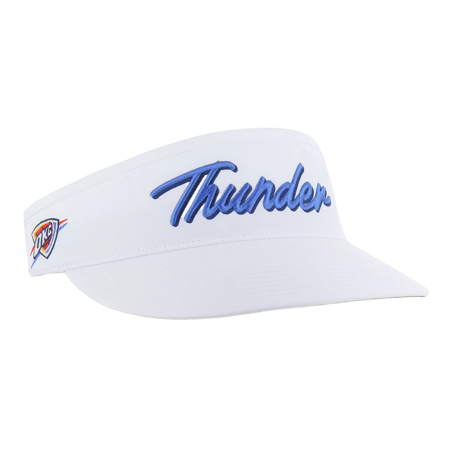 OKC Thunder 47 Brand Melbourne Script Visor - Image 3