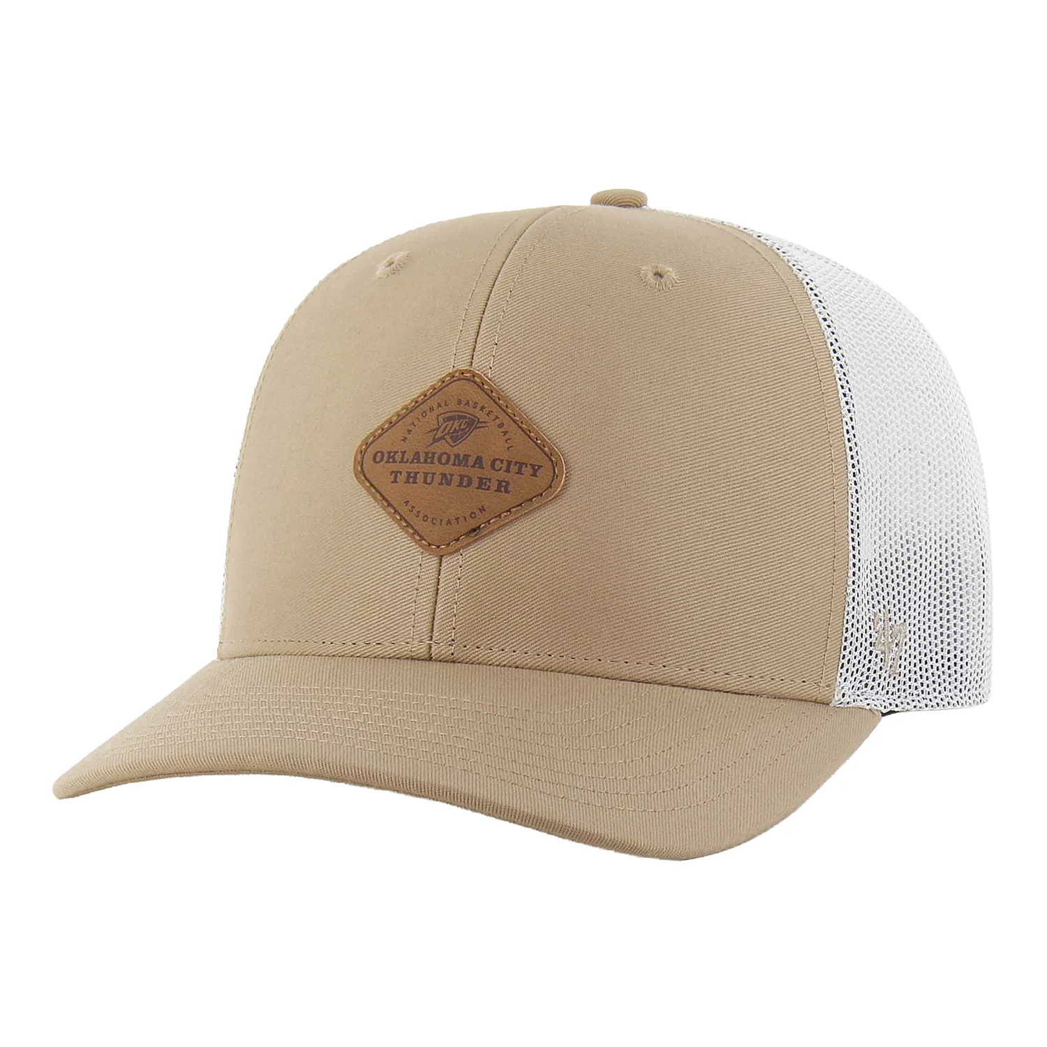 OKC Thunder 47 Brand Huskin Patch Trucker Hat
