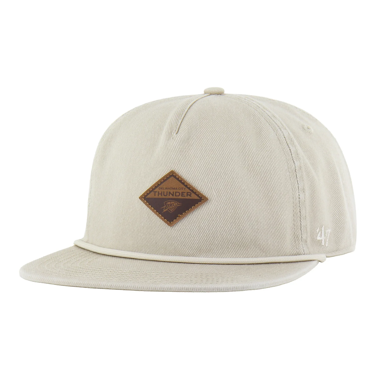 OKC Thunder 47 Brand Washed Captain Snap Hat