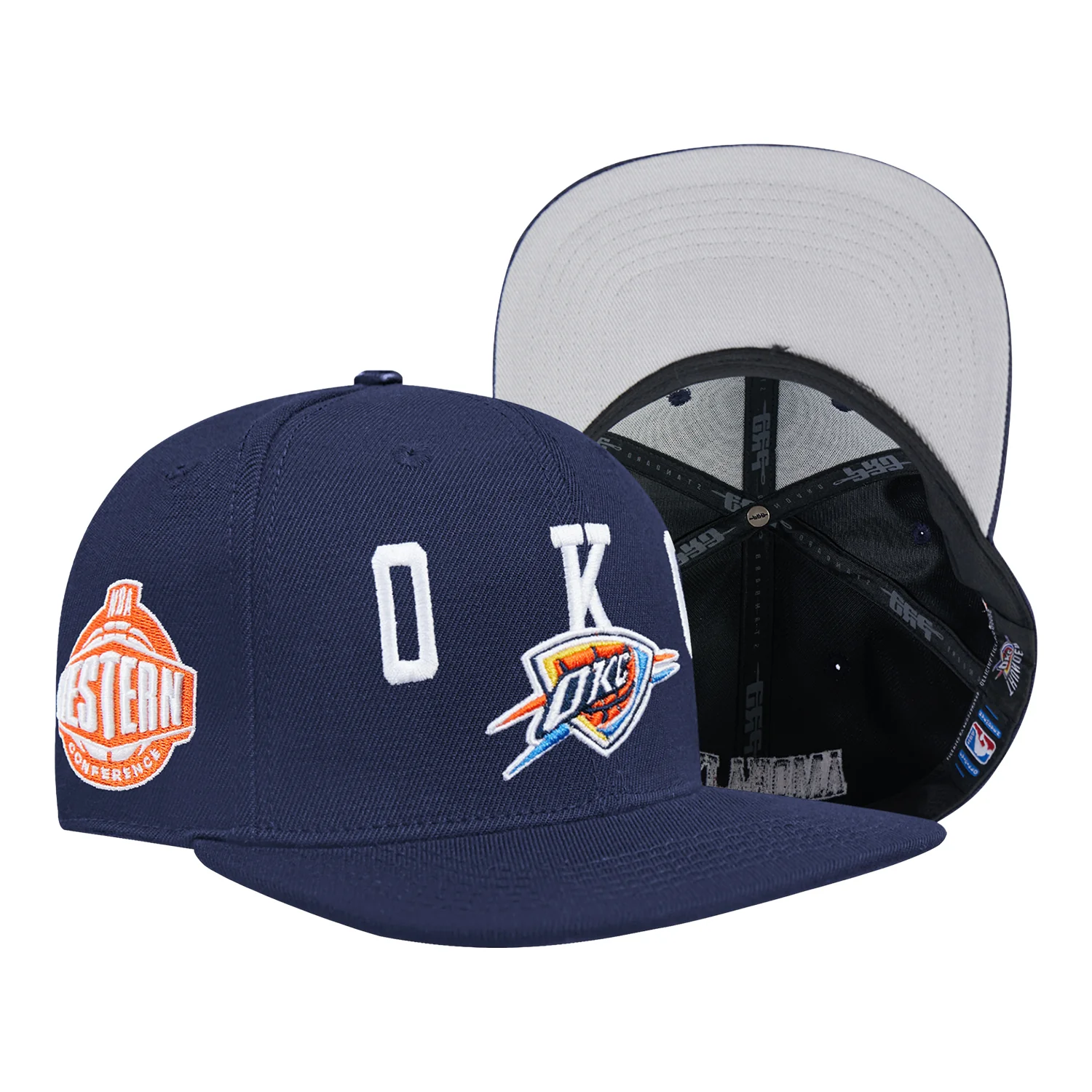 OKC Thunder Pro Standard Billboard Pro Six Snap Hat