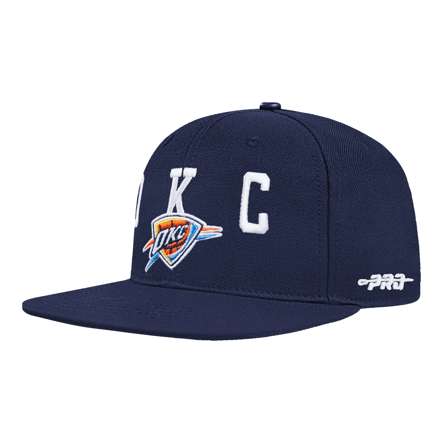 OKC Thunder Pro Standard Billboard Pro Six Snap Hat - Image 5