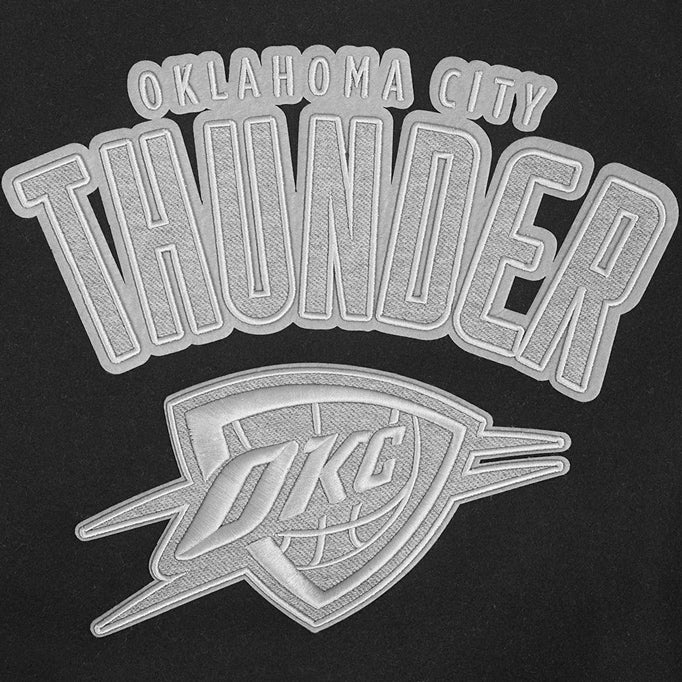 OKC THUNDER PRO STANDARD COLORBLOCK VARSITY JACKET - Image 5