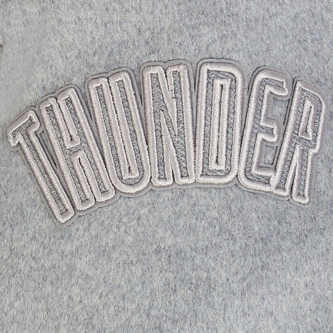 OKC THUNDER PRO STANDARD COLORBLOCK VARSITY JACKET - Image 6