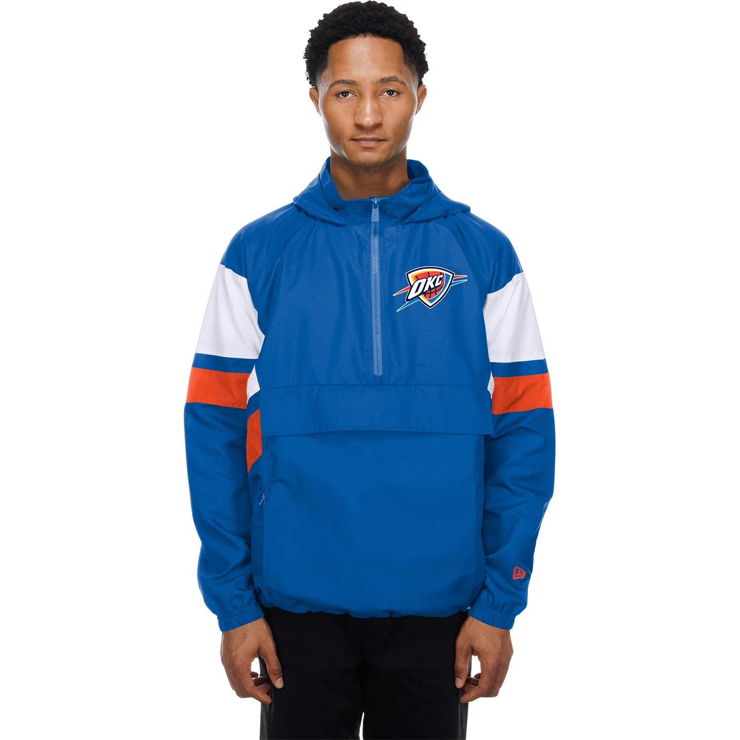 OKC Thunder New Era Classic 1/4 Zip Pullover