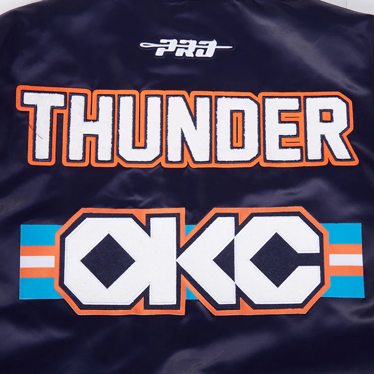 2025-26 CITY EDITION OKC THUNDER PRO STANDARD BOMBER JACKET - Image 5