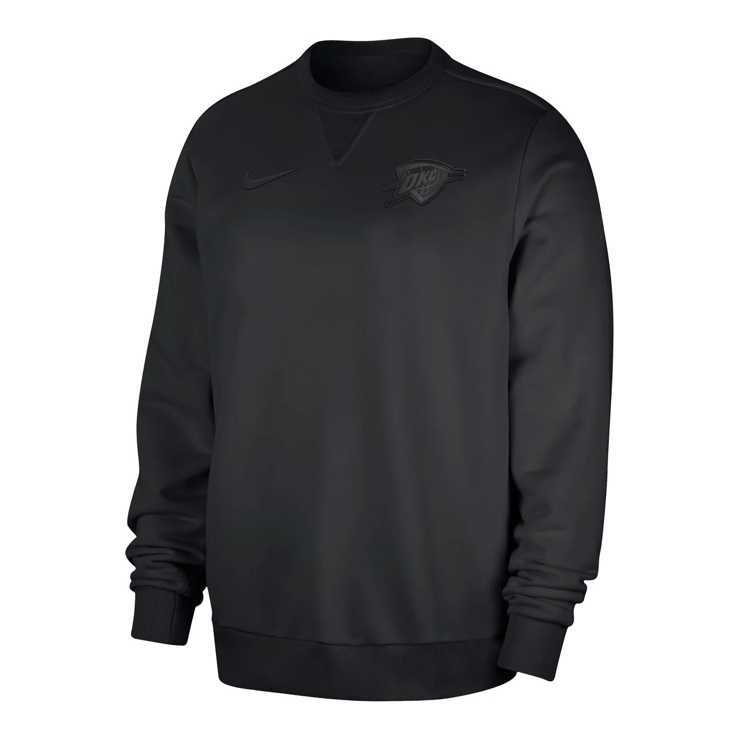 OKC THUNDER NIKE TRAVEL FLEECE CREWNECK