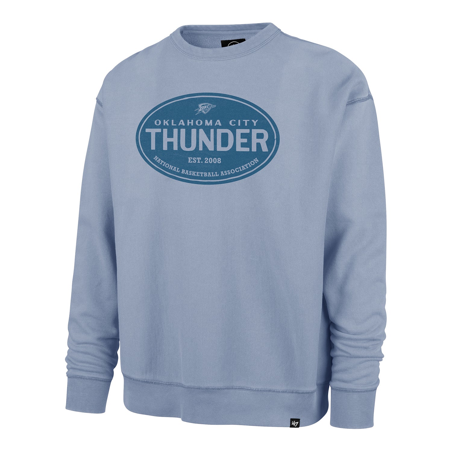OKC THUNDER 47 BRAND OUTDOORS TRAIL RAVINE CREWNECK