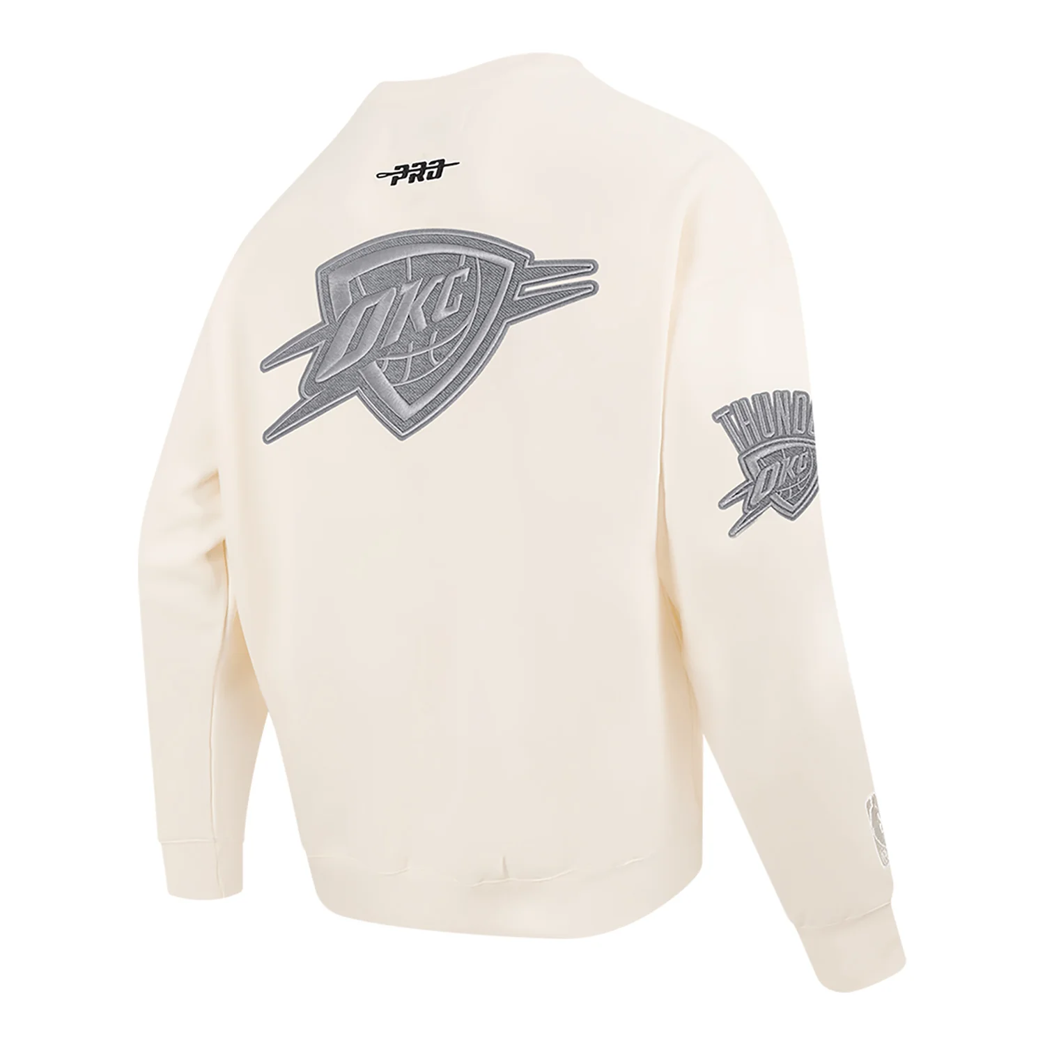OKC THUNDER PRO STANDARD TONAL TERRY CLOTH CREWNECK - Image 4