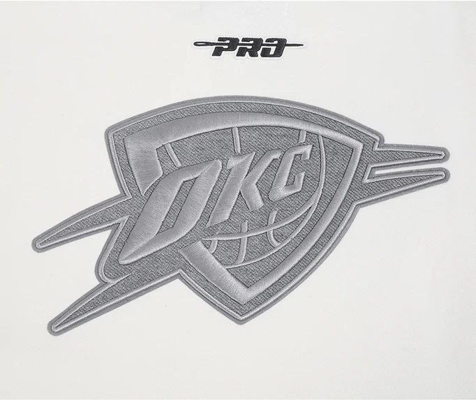 OKC THUNDER PRO STANDARD TONAL TERRY CLOTH CREWNECK - Image 7