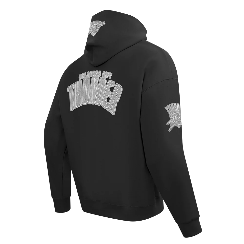 OKC THUNDER PRO STANDARD TONAL TERRY CLOTH HOODIE - Image 4