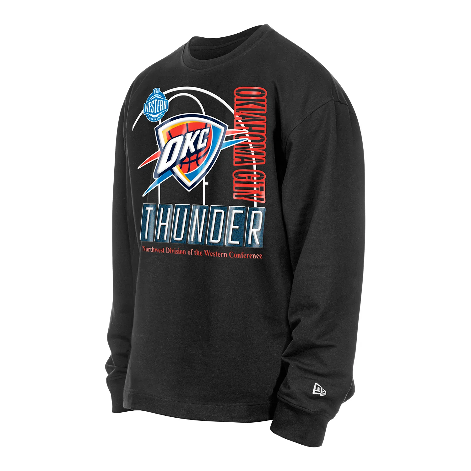 OKC Thunder New Era Action Crewneck - Image 2