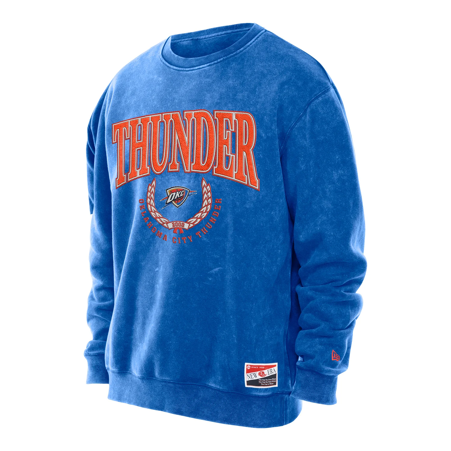 OKC Thunder New Era Washed Crewneck