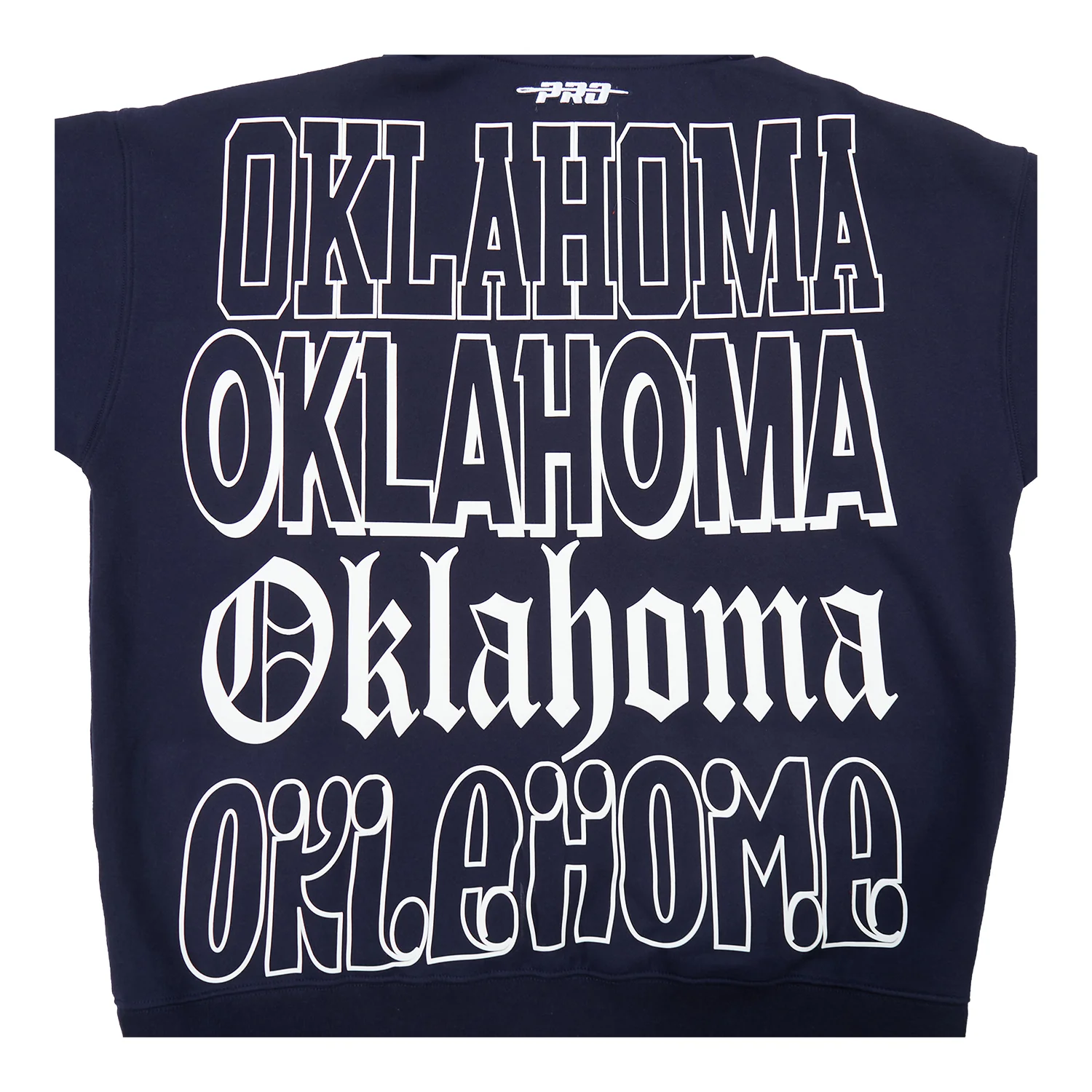 OKC Thunder Pro Standard Repeat Billboard Sweatshirt - Image 3